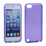 Wholesale iPod Touch 5 TPU Gel Soft Case (Purple)